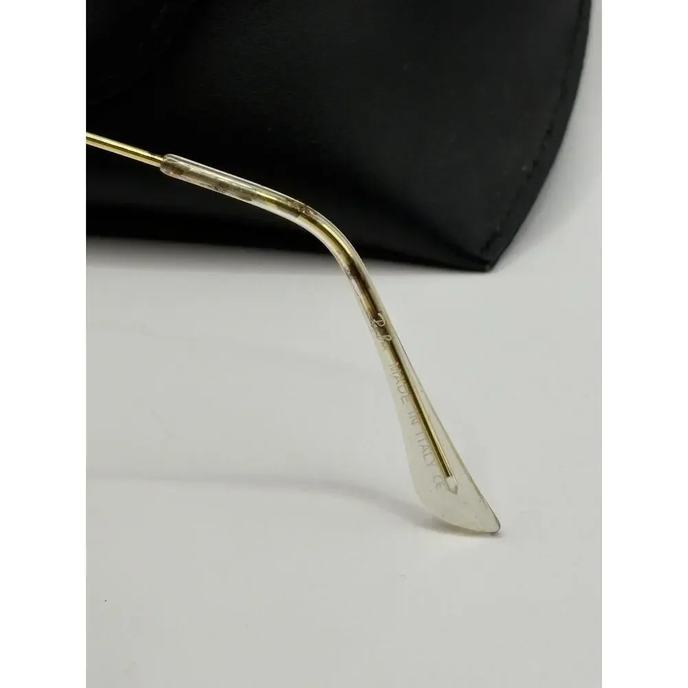 Ray-Ban RB3025 Aviator Gold Purple Blue Mirror Sunglasses 58-14 140